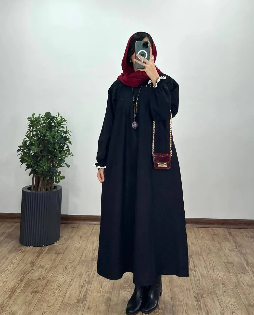 پیراهن مانتویی پاییزه رایلی 1